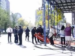 Broadway Bomb skateboarding Stock Footage