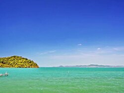 Sea and old pier Stock Footage