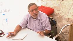 Town mayor on hunger strike to force bank to pay back building firm News Clip