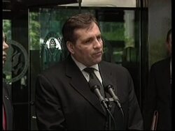 FYR Macedonian President Trajkovski meets with Sec Powell/Powell pledges support for Skopje govt. News Clip