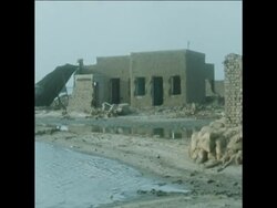 SYND 1 10 75 SUPPLIES FLOWN IN AFTER FLOODS IN KHARTOUM News Clip