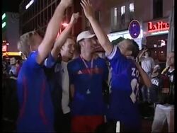 French fans react to win over Togo News Clip