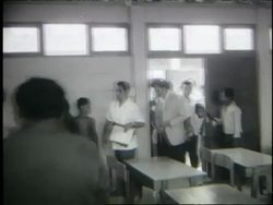 Credit Bank builds new Studies Center Stock Footage