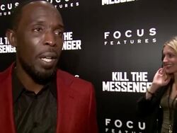 INTERVIEW - Michael Kenneth Williams at "Kill The Messenger" New York Premiere Presented By Focus Features Stock Footage