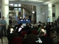 War Crimes prosecutor gives final news conference before retirement Instructional Video