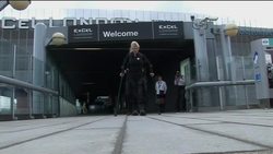 Bionic legs at Technology show News Clip