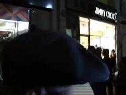 Sir Philip Green & Tess Daly Stock Footage