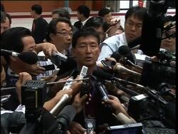 WRAP Arrivals for last day of talks;  ADDS NKorean briefing News Clip