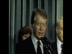 SYND 29 12 77 CARTER ANNOUNCES IN WASHINGTON APPOINTMENT OF NEW HEAD OF FEDERAL RESERVE BANK News Clip