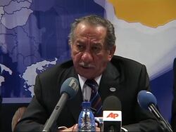 Cypriot president comment on EU currency zone News Clip
