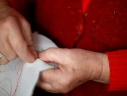 embroidery Stock Footage