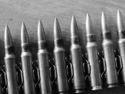 Bullets B & W  BA Stock Footage