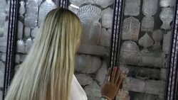 Jewish pilgrim prays for a husband at La Ghriba News Clip