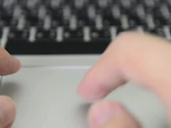 Using laptop Stock Footage