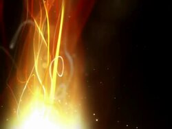 Flowing Light Streaks Background Loop - Fiery Red Vertical HD Stock Footage