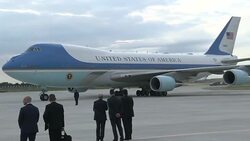 CLEAN : Trump arrives in Paris for Bastille Day visit News Clip