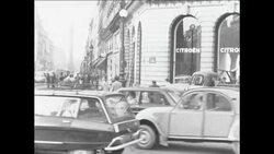 SYND 28 10 68 BOMB BLAST AT THE CITROEN CAR SHOW ROOM IN PARIS Instructional Video