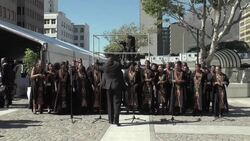 Zuma attends ceremony to unveil statue of Mandela to mark since first democratic elections News Clip