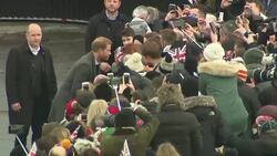 Prince Harry and Meghan Markle visit Edinburgh News Clip
