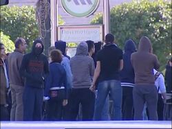 Students in third day of protests sparked by fatal police shooting News Clip