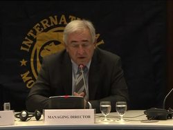 Strauss-Kahn on G20, US, UK stimulus plans News Clip