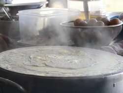 cooking vietnamese food Stock Footage