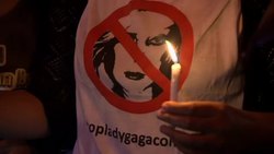 CHRISTIANS CONTINUE PROTESTS AGAINST SINGER'S CONCERT News Clip