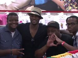 Tyson Beckford at the Target Celebrates Opening Of East Harlem Location With Star-Studded Party at New York NY.  Stock Footage
