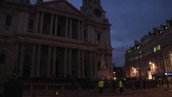 Rehearsal for former British PM Thatcher's funeral News Clip