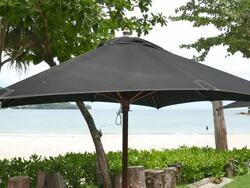 HD Umbrella beach Stock Footage