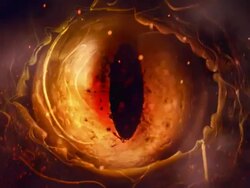 monster eye fantasy concept Stock Footage