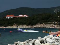 HD: Woman  Sunbathing Stock Footage