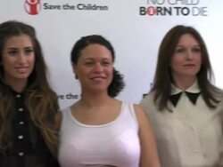 SAVE THE CHILDREN - REPORT LAUNCH Stock Footage