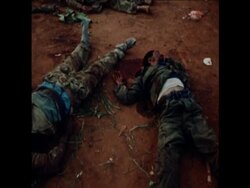 SYND 16 4 79 DEAD UGANDAN AND LIBYAN TROOPS IN KAMPALA STREETS Instructional Video