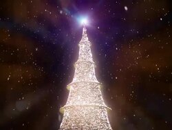 Christmas  tree Stock Footage