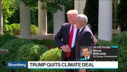 EU's Sefcovic 'Disappointed' in Trump Paris Decision News Clip