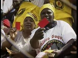 ZIMBABWE: ELECTION RALLY News Clip