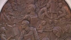 Paul Day's War Memorial Sculpture Close Ups - Back News Clip