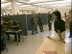 Catherine Bell in the Marines Stock Footage