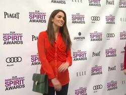 Nikki Reed  at 2012 Film Independent Filmmaker Grant And Spirit Award Nominees Brunch on 1/14/2012 in West Hollywood, CA. (Footage by WireImage Video/Getty Images Entertainment Video) Stock Footage