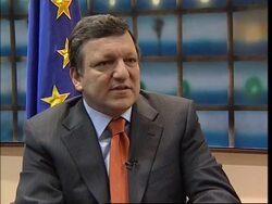 Barroso says US and Europe must solve problems together News Clip