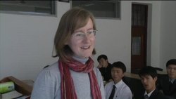 Rare international education programme in North Korea News Clip