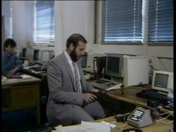 Computers from the 1980s Stock Footage