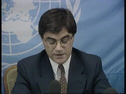 BOSNIA : UN CONFIRMS CEASEFIRE AGREEMENT HAS BEEN SIGNED News Clip