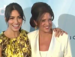 Reed Morano, Cathy Schulman at the 2011 Women In Film Crystal + Lucy Awards Sponsored By Pandora And Max Mara at Beverly Hills CA. (Footage by WireImage Video/Getty Images Entertainment Video) Stock Footage