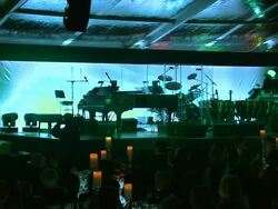 PERFORMANCE: Jerry Seinfeld walks onstage at the National Museum Of American Jewish History Opening Gala  Stock Footage