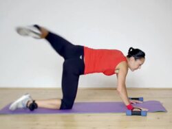 fitness personal trainer Stock Footage