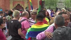 Raw: Rally for Marriage Equality in Mexico City Instructional Video
