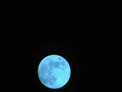 Full Moon Time Lapse Stock Footage