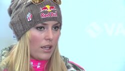 As skier Lindsey Vonn prepares for the World Cup season and the Sochi Olympics, she answers questions about her recovery from knee surgery, and whether she talks with boyfriend Tiger Woods about setting records in their respective sports. (Nov. 8) News Clip
